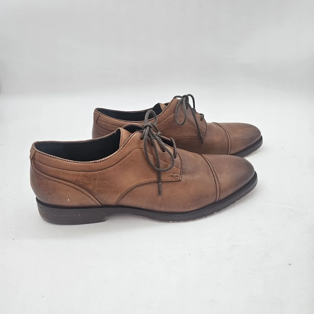 Cole Haan Carnegie Cap Toe Oxford Shoes Men’s Size 9.5 British Tan